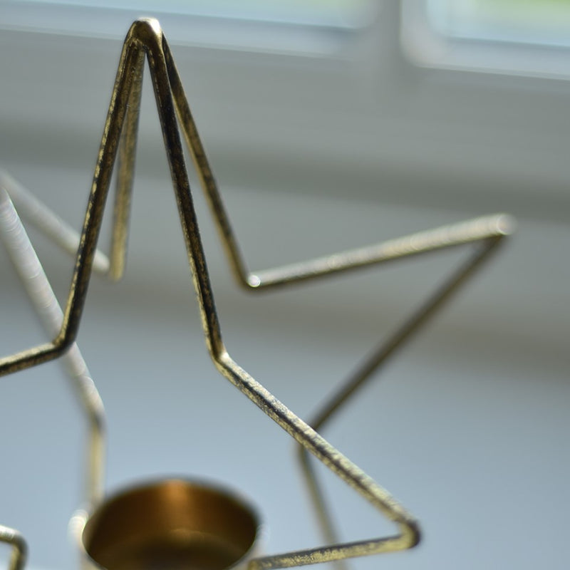 STAR TEALIGHT HOLDER