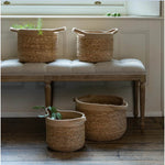 STRAW BASKET Rope Trim