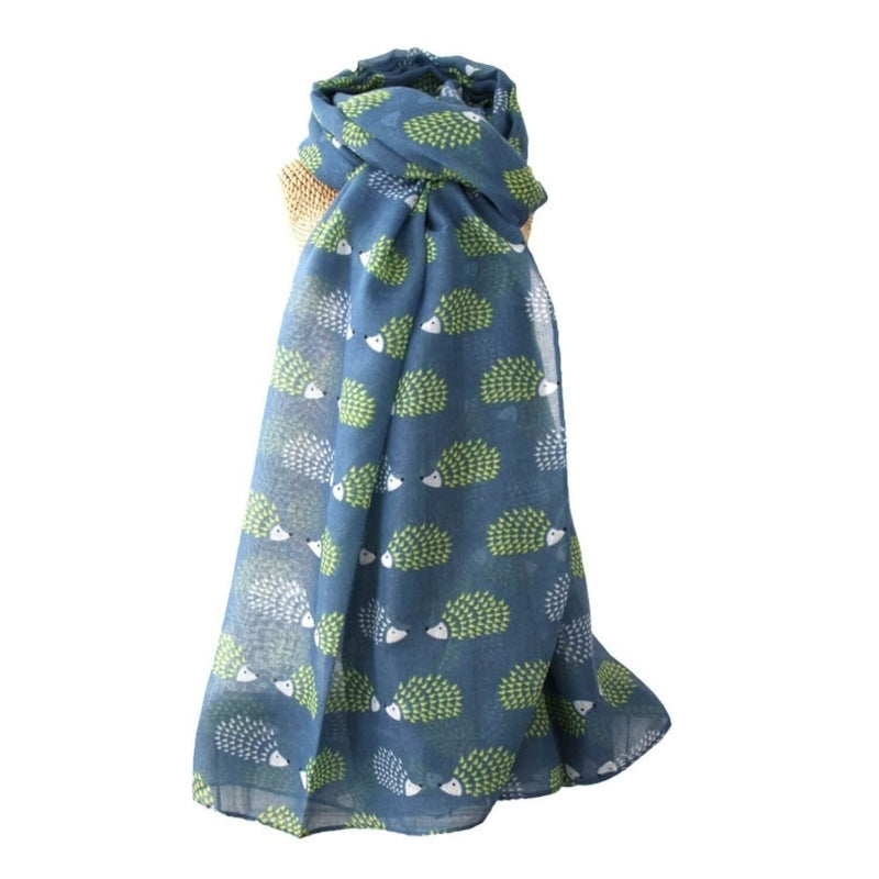 SCARF Teal & Lime Hedgehog