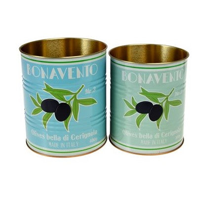 STORAGE TINS - Bonavento Olive (Set of 2)