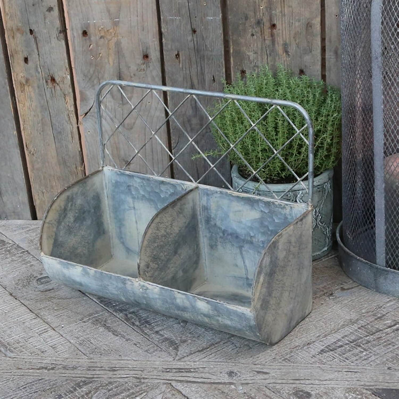 PLANTER SHELF WITH GRID