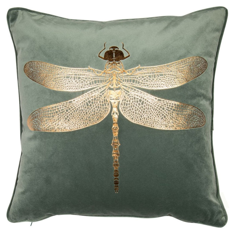 GOLD DRAGONFLY CUSHION